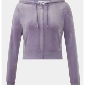 Juicy Couture Lavender Velour Hoodie